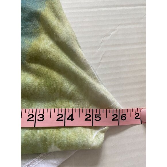 Sunshirt Vintage Womens Palm Tree Print Top XL Tropical Beach, Y2K Island Artsy - Picture 7 of 7